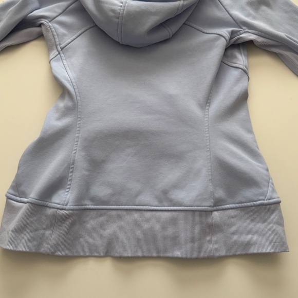 Athleta Triumph Full Zip Hoodie Thumbholes Stretch High Neck Women’s size XS - Picture 4 of 13